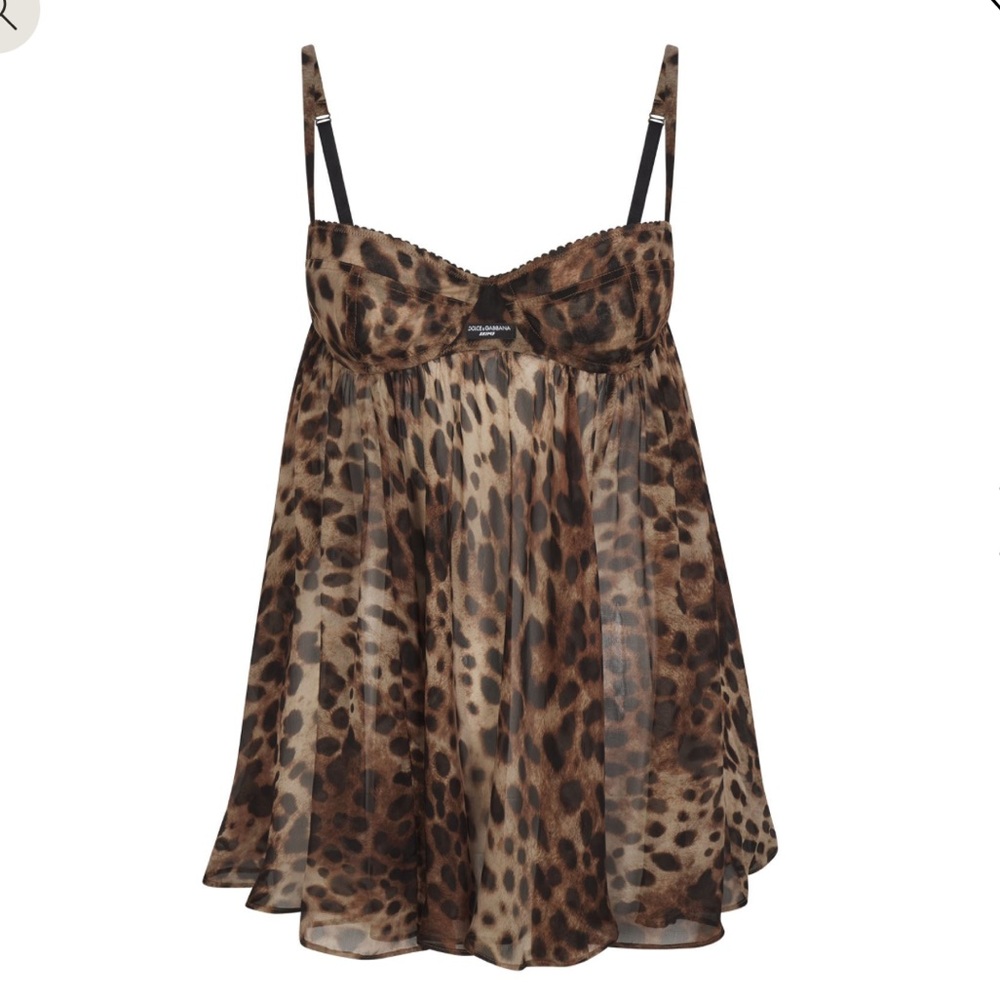 Skims x Dolce & Gabbana Romance Babydoll Dress